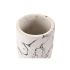 Pahar DKD Home Decor 7 X 7 X 9,5 CM Negru Цимент Alb