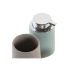 Dozator de Săpun DKD Home Decor 9 x 9 x 14,5 cm Bej Mentă ABS Dolomite (2 Unități)