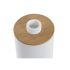 Dozator de Săpun DKD Home Decor 7 x 9 x 15,5 cm Natural Alb polipropilenă