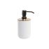 Dozator de Săpun DKD Home Decor 7 x 9 x 15,5 cm Natural Alb polipropilenă