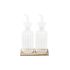 Set de ulei și oțet DKD Home Decor 250 ml 14 x 7,5 x 21 cm Natural Transparent Salcâm Sticlă borosilicată