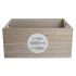 Cutie Decorativă DKD Home Decor Natural Lemn MDF Spirale Mediterană 50 x 40 x 22,5 cm