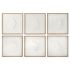 Tablou DKD Home Decor Scoici 50 x 2 x 50 cm Mediterană (6 Piese)