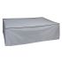 Husă de Protecție DKD Home Decor Masă Negru Aluminiu Gri închis (200 x 130 x 60 cm)