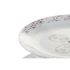 Fructieră DKD Home Decor 27 x 27 x 34 cm Porțelan Roz Metal Alb