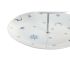 Fructieră DKD Home Decor 27 x 27 x 34 cm Porțelan Albastru Metal Alb