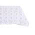 Față de masă și șervete DKD Home Decor 150 x 150 x 0,5 cm Albastru Maro Alb (2 Unități)