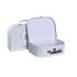 Set de Cutii Decorative DKD Home Decor 28 x 9,5 x 20 cm Albastru Metal Multicolor Carton