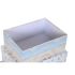 Set de cutii de depozitare, cu posibilitate de stivuire DKD Home Decor Infantil Multicolor Carton (43,5 x 33,5 x 15,5 cm)