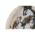 Ceas de Perete DKD Home Decor 40 x 4 x 54 cm Geam Fier Lemn MDF Harta Lumii (2 Unități)