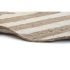 Covor DKD Home Decor Scandi Alb Maro Deschis Iută (200 x 200 x 1 cm)