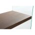 Raft DKD Home Decor Maro închis Geam Nuc Lemn MDF 80 x 40 x 150 cm (1)