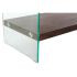Raft DKD Home Decor Maro închis Geam Nuc Lemn MDF 80 x 40 x 150 cm (1)