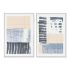 Tablou DKD Home Decor 60 x 3,2 x 90 cm Abstract Urban (2 Unități)