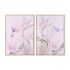 Tablou DKD Home Decor 70 x 3,7 x 100 cm Tropical (2 Unități)
