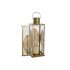 Lucerna DKD Home Decor Auriu* Metal 16,5 x 16,5 x 50 cm Frunza a unei plante