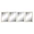 Oglindă de perete DKD Home Decor Fildeș 70 x 2 x 97 cm (4 Unități)