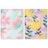 Tablou DKD Home Decor 60 x 4 x 80 cm Modern Frunza a unei plante (2 Unități)
