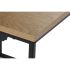 Set de 3 mese DKD Home Decor Negru Metal 45 x 45 x 45 cm Lemn MDF