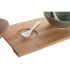 Set de Aperitiv DKD Home Decor 29 x 15,5 x 1,5 cm Porțelan Multicolor Bambus Scandinav