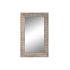 Oglindă de perete DKD Home Decor Maro Natural Indian 76,5 x 3 x 122 cm