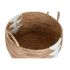 Set de Coșuri DKD Home Decor Alb Natural Въже Iarbă de mare Boho 55 x 55 x 40 cm