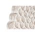 Decorațiune de Perete DKD Home Decor Finisaj învechit Natural 120 x 3 x 120 cm Alb Indian