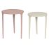 Set de 2 mese DKD Home Decor Bej Roz 40 x 40 x 50 cm