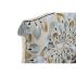 Canapea de grădină DKD Home Decor Albastru Bej 90 x 55 x 18 cm
