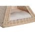 Pat pentru animale de companie DKD Home Decor Natural Ratan 45 x 45 x 45 cm