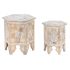 Set de 2 mese DKD Home Decor Natural 48 x 41,5 x 49 cm