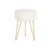 Suport pentru Picioare DKD Home Decor 34,5 x 34,5 x 48 cm Metal Alb Modern