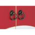 Dulap DKD Home Decor 85,5 x 50,5 x 186,2 cm Brad Roșu Lemn MDF