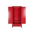 Dulap DKD Home Decor 85,5 x 50,5 x 186,2 cm Brad Roșu Lemn MDF