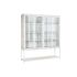 Raft DKD Home Decor Alb Negru Metal Lemn de mango 170 x 45 x 200 cm
