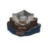 Pat pentru animale de companie DKD Home Decor Maro Bej Bleumarin 60 x 60 x 20 cm