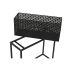 Set de jardiniere DKD Home Decor 60 x 22 x 70 cm Negru Metal
