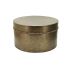 Masa laterală DKD Home Decor 76 x 76 x 42 cm Auriu* Metal