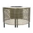 Set de jardiniere DKD Home Decor 33 x 33 x 67 cm Negru Auriu* Metal Loft