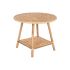 Masa laterală DKD Home Decor 61 x 61 x 46 cm 61 x 61 x 49 cm Maro Ratan