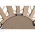 Oglindă de perete DKD Home Decor Maro Natural Floare Tropical 69 x 2 x 60 cm