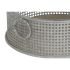 Set de Coșuri DKD Home Decor 43 x 42 x 17 cm Metal Aluminiu Vintage
