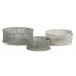 Set de Coșuri DKD Home Decor 43 x 42 x 17 cm Metal Aluminiu Vintage