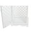 Felinar DKD Home Decor 24 x 24 x 74 cm Finisaj învechit Geam Metal Alb Arab