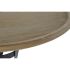 Masa laterală DKD Home Decor Brad Negru Metal 60 x 60 x 63,5 cm