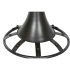 Masa laterală DKD Home Decor Brad Negru Metal 60 x 60 x 63,5 cm