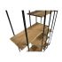 Raft DKD Home Decor Negru Natural Metal Lemn MDF 140 x 33 x 180 cm (1)