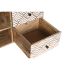 Mobilă TV DKD Home Decor 135 x 40 x 55 cm Natural Alb Lemn de mango