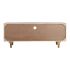 Mobilă TV DKD Home Decor 135 x 40 x 55 cm Natural Alb Lemn de mango