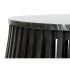Masa laterală DKD Home Decor Negru Marmură 90 x 90 x 45 cm Lemn de mango